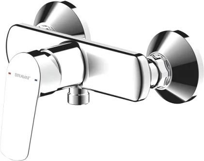 Смеситель для душа Bravat Rhein хром - фото 1