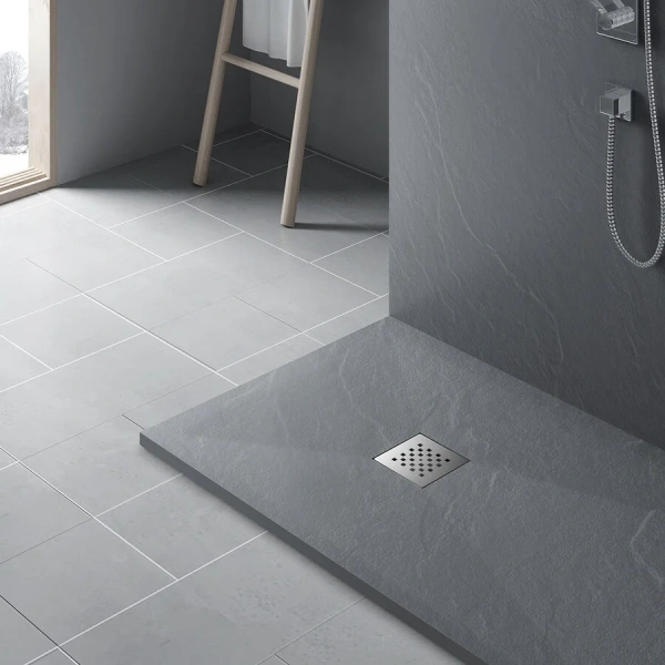 Душевой поддон Vincea 110х90 см серый, прямоугольные - фото 3