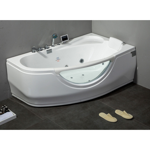 Ванна акриловая пристенная правая Gemy G9046 K R, асимметричные - фото 4