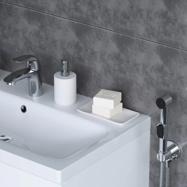 Смеситель с гигиеническим душем Damixa Palace Bit хром - фото 2