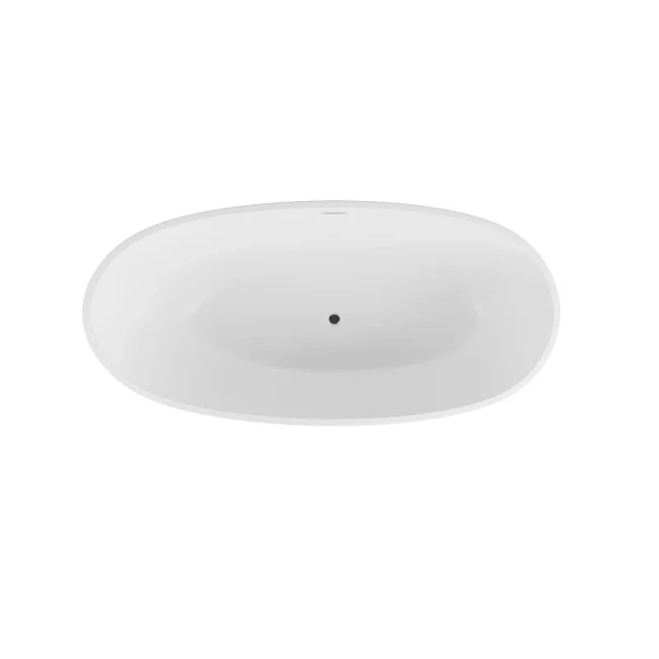 Ванна акриловая Grossman Fly, GR-1104M, 170 x 75 см, отдельностоящая, белая матовая, овальные - фото 5