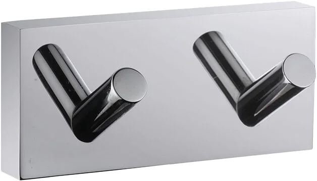 Крючок для ванной IDDIS Edifice двойной - фото 1