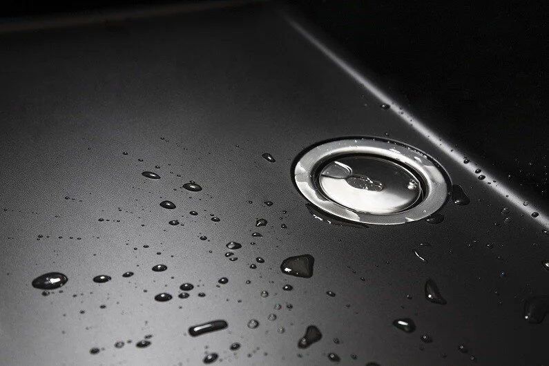 Мойка для кухни Omoikiri Yamakawa 45-U/I-GB 45 см графит, из искусственного гранита - фото 3