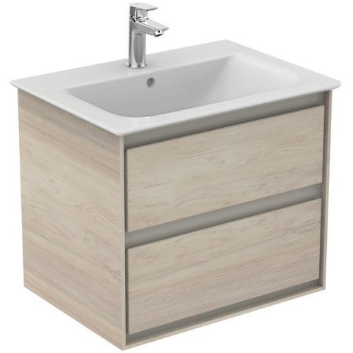 Тумба с раковиной подвесная Ideal Standard Connect Air E0818 60 см с 2-мя ящиками