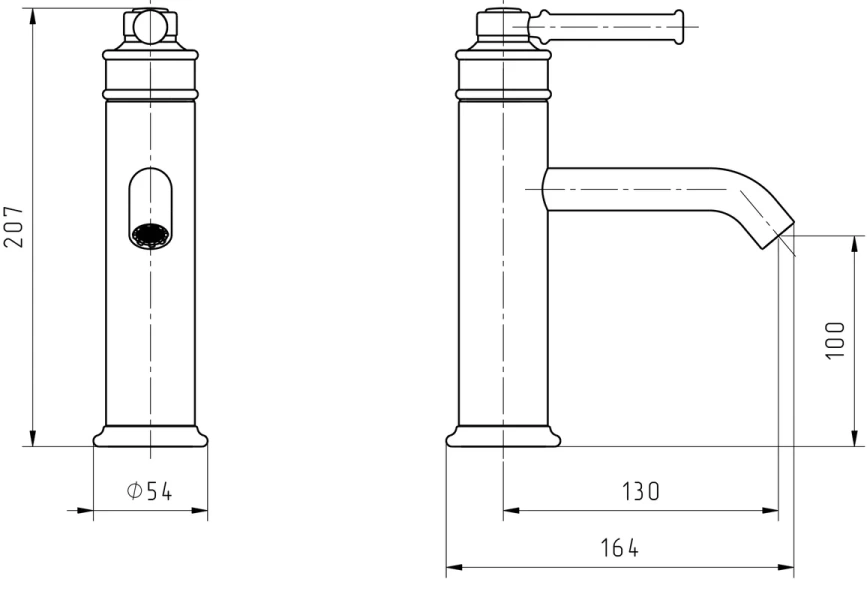 Смеситель для раковины Migliore Ermitage Mini 3141 хром - фото 2