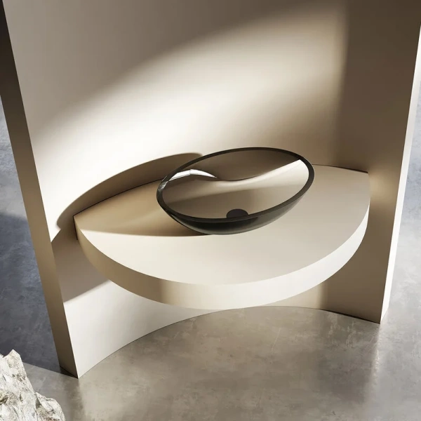 Раковина Vincea 50 см черная - фото 4