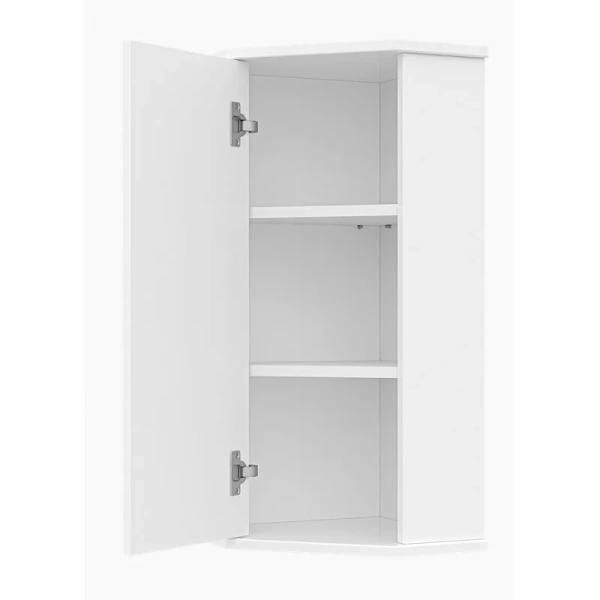 Шкаф-пенал подвесной Misty Лилия 34 см белый - фото 4