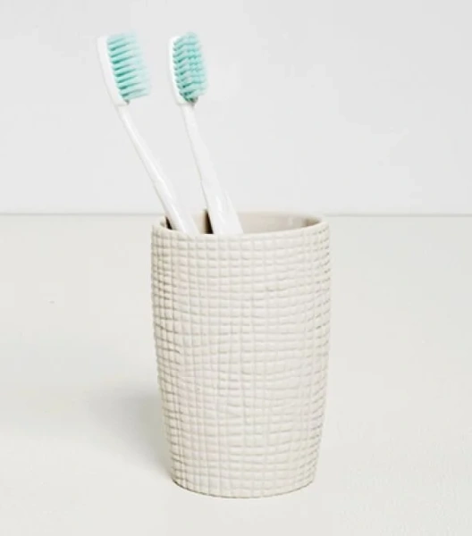 Стакан для ванной WasserKRAFT Dinkel белый - фото 3