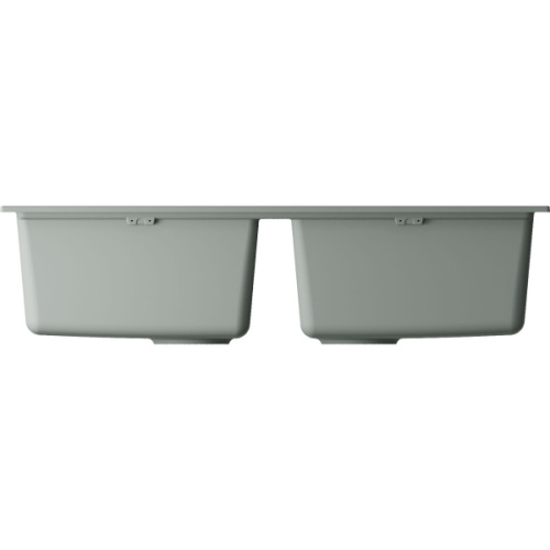 Мойка для кухни Omoikiri Kitagawa 86-2-WG 86 см wind green, из искусственного гранита - фото 3