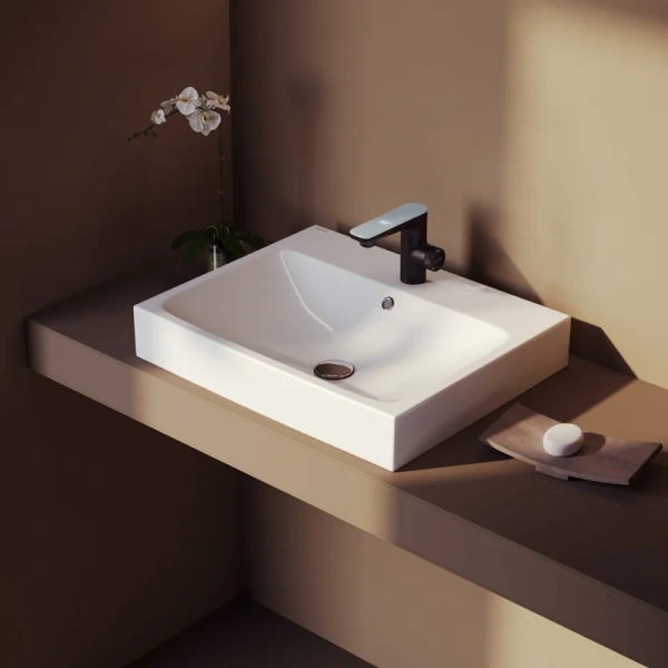 Раковина BERGES Strati 60 см белая - фото 2