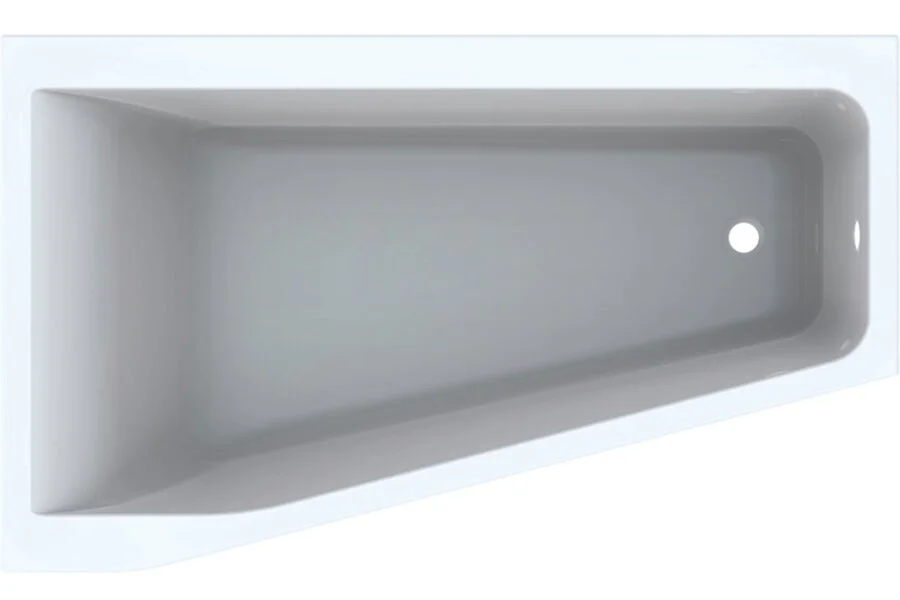 Ванна акриловая Geberit Renova Plan R/L, 170 х 105 см, белая - фото 1