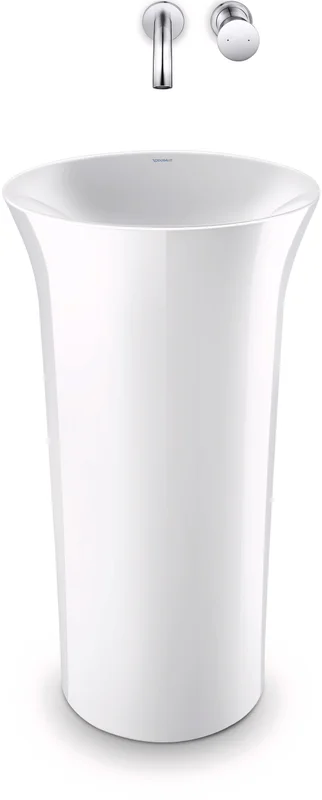 Смеситель для раковины Duravit White Tulip хром - фото 3