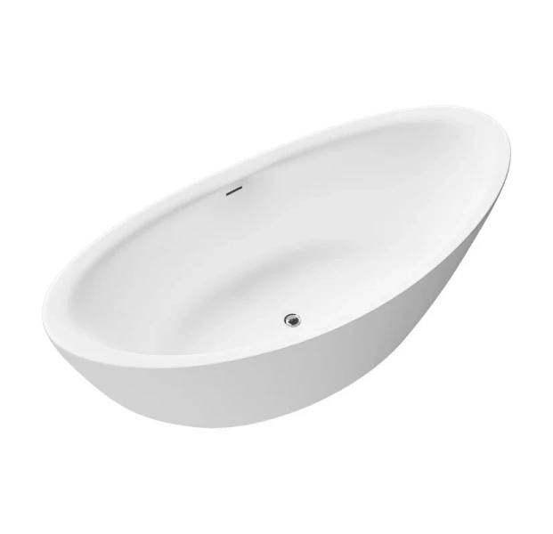 Ванна акриловая Grossman Galaxy 180x85 см белая матовая, без гидромассажа, большие - фото 6