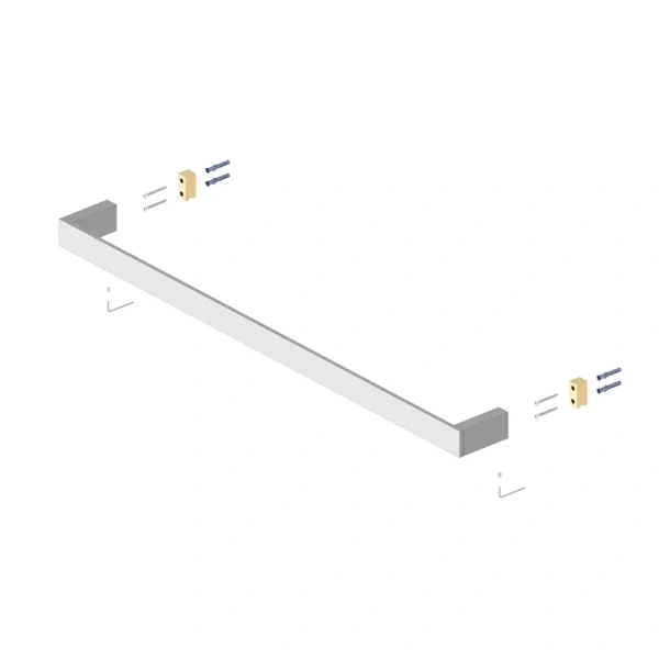 Полотенцедержатель Timo Petruma никель - фото 2