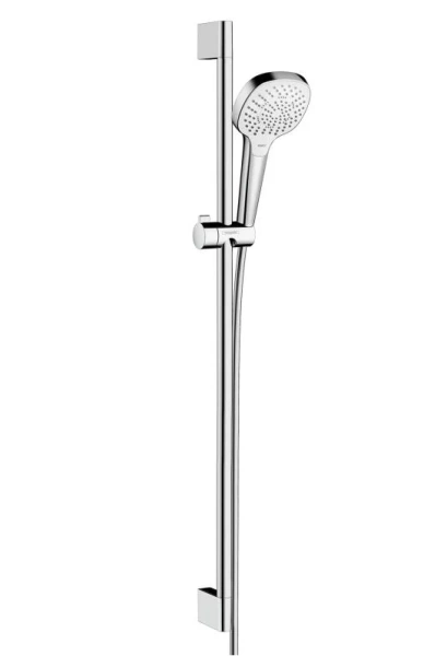 Душевой гарнитур Hansgrohe Croma Select E белый/хром - фото 1