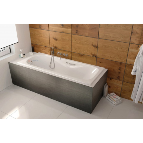 Ванна чугунная Универсал Сибирячка 180х80 см с отверстиями под ручки - фото 2