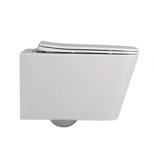 Унитаз подвесной Abber Rechteck AC1201 безободковый - фото 3