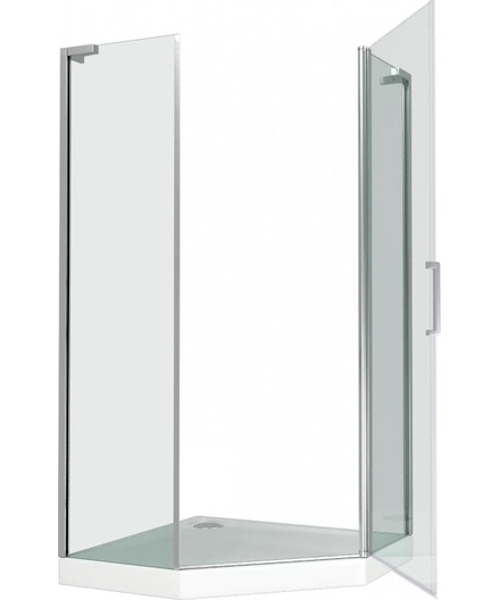 Душевой уголок BAS Pandora 90х90 см профиль хром - фото 2