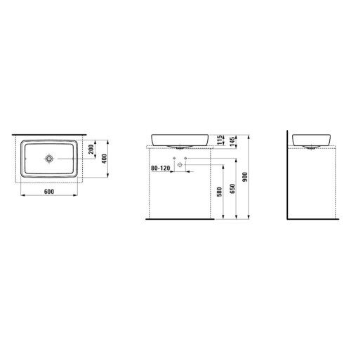 Схема, в форме чаши, прямоугольной формы - фото 5