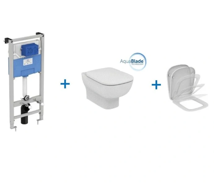 Унитаз с инсталляцией Ideal Standard ProSys Esedra технология AquaBlade - фото 2