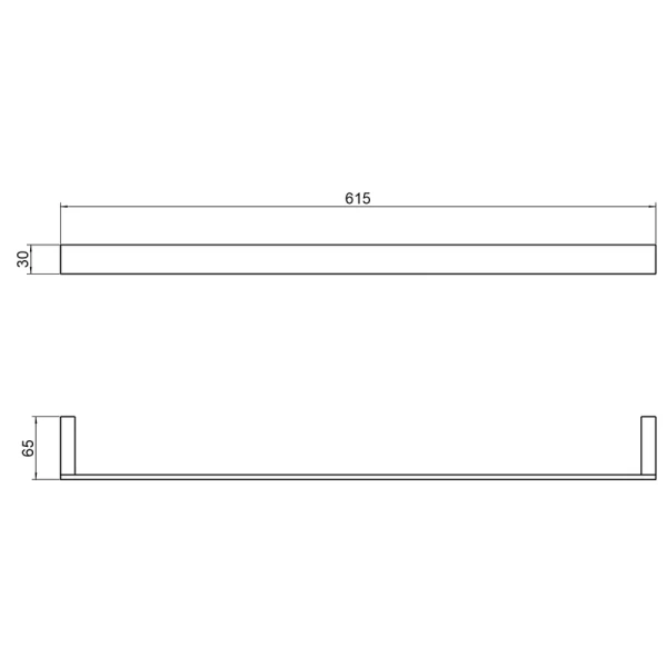 Полотенцедержатель Timo Petruma никель - фото 3