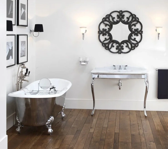 Решётка для ванны с зеркалом, цвет хром, Devon&Devon First Class index_4 - фото 9