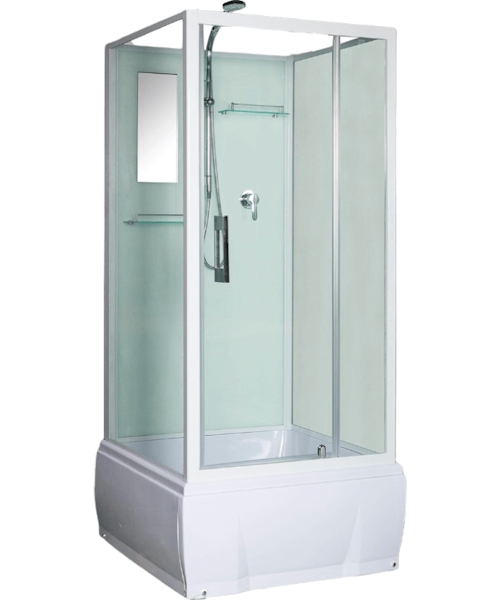 Душевая кабина River Tana 90x90 см без крыши - фото 1