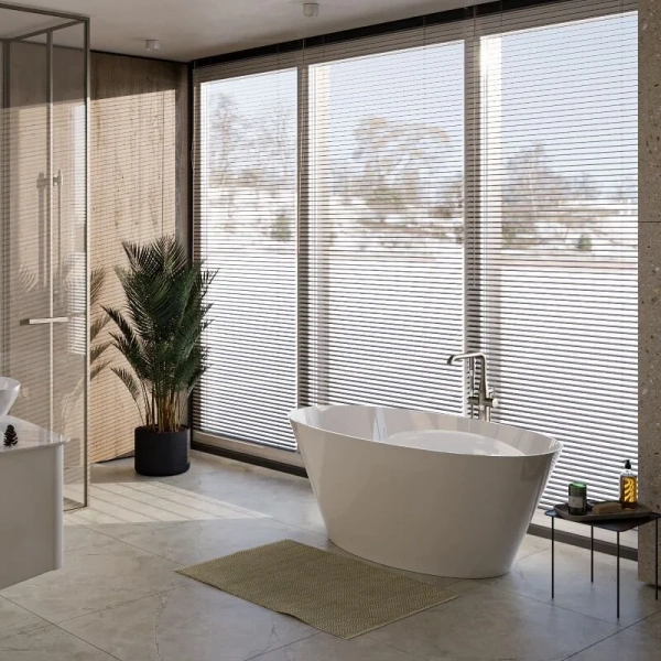 Ванна из искусственного камня Belux Дубай ВД - 1600, 4810924280480, 160 x 80 см, белый, отдельностоящие - фото 6