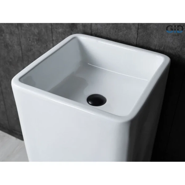 Раковина напольная GID Autonomo Nb149 41 см белая, 40 см - фото 6