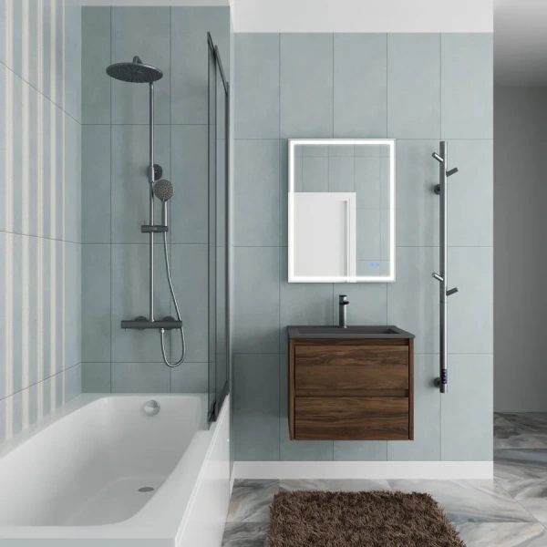 Ванна акриловая Vincea VBT-2S170-FR, 170 x 75 см, белая, приставные, встраиваемые - фото 7