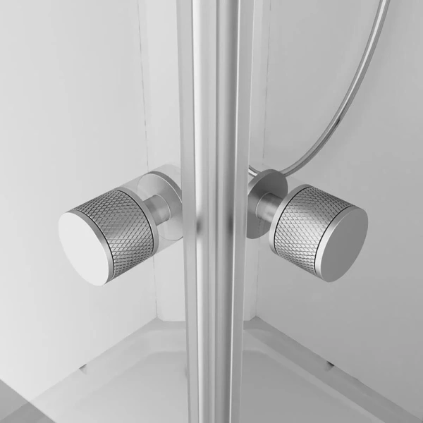 Душевая кабина Am.Pm X-Joy 90x90 см профиль хром стекло прозрачное, с раздвижными дверьми - фото 6