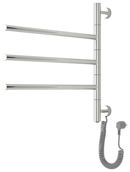 Полотенцесушитель электрический Сунержа Триада 0822-0540 58.5х54 см поворотный - фото 1