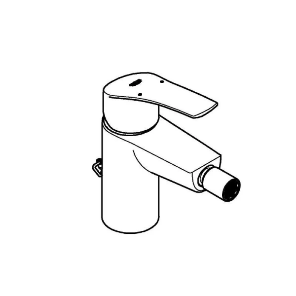 Смеситель для биде Grohe Eurosmart хром - фото 4