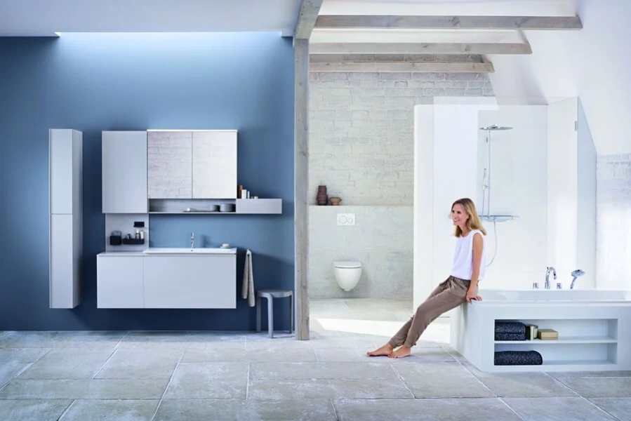 Унитаз подвесной Geberit Acanto безободковый, с горизонтальным, прямым выпуском, с прямым выпуском - фото 7