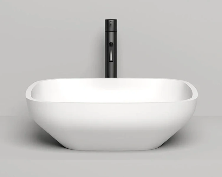 Раковина Salini Gloria 08 50 см белый матовый - фото 4