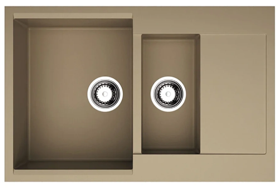 Мойка для кухни Omoikiri Daisen-78-2-CA 78 см карамель - фото 1