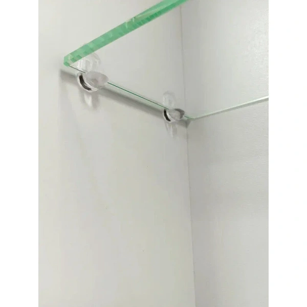 Зеркальный шкаф с подсветкой Misty Алюр 60 см с розеткой, в наличии - фото 2