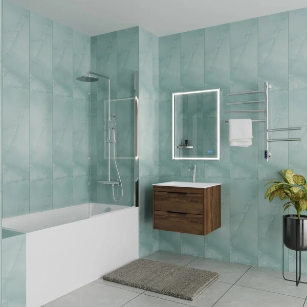 Ванна акриловая Vincea VBT-2G150-FR, 150 x 70 см, белая, 150 см - фото 9