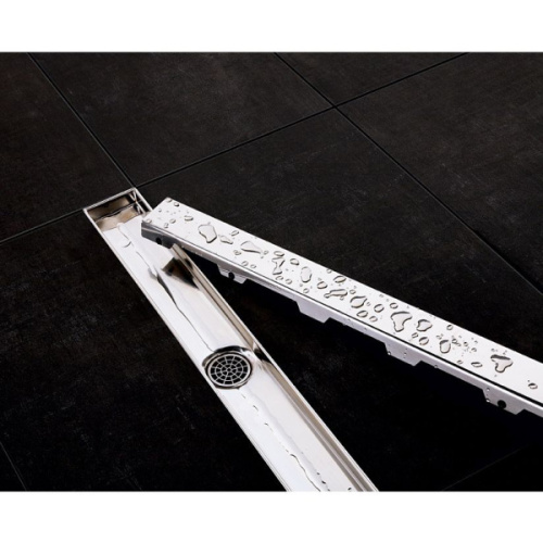 Решетка Tece TECEdrainlinе steel II 100 см нержавеющая сталь глянцевая, хром - фото 3