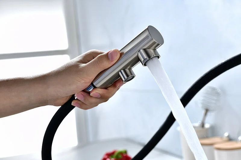 Смеситель для питьевой воды Paulmark Serpentine никель, из латуни, округлая форма, для питьевой воды с фильтром - фото 5