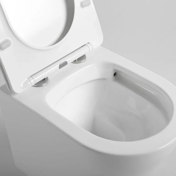 Унитаз подвесной Vincea Piatti VT1-11S с сиденьем микролифт, белые, черные, цветные - фото 6