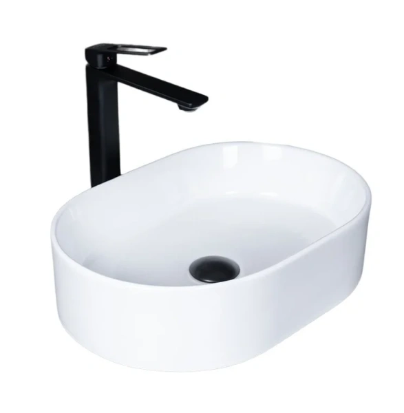 Раковина GID Lago N1330 47 см белая - фото 1