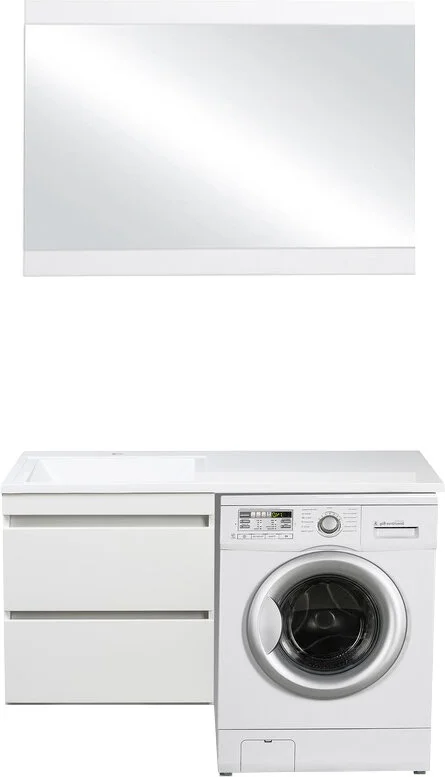 Тумба под раковину подвесная Style Line Даллас 58 см белая, белая - фото 7