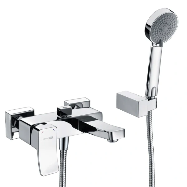 Смеситель для ванны WasserKRAFT Aller 1061 с коротким изливом - фото 1