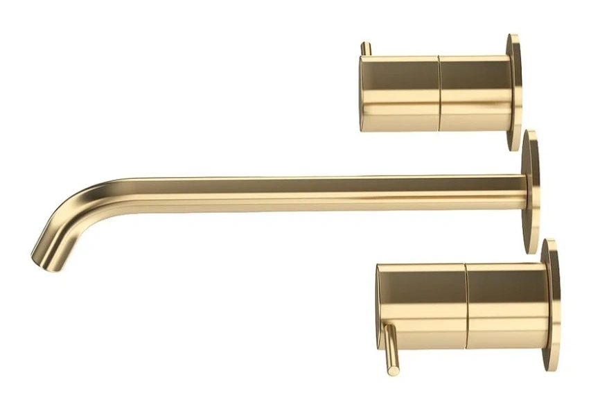 Смеситель для раковины Cezares Leaf sunrise, скрытого монтажа, встраиваемые в стену - фото 6