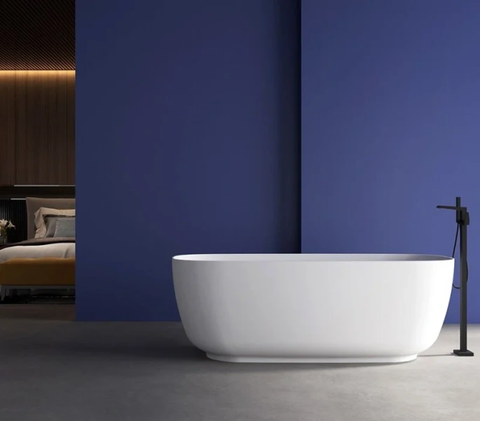 Акриловая ванна Abber 170х75 см отдельностоящая, современныe, hi-tech - фото 3