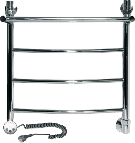 Полотенцесушитель электрический Ника Arc ЛД ВП 50/50 см с полочкой