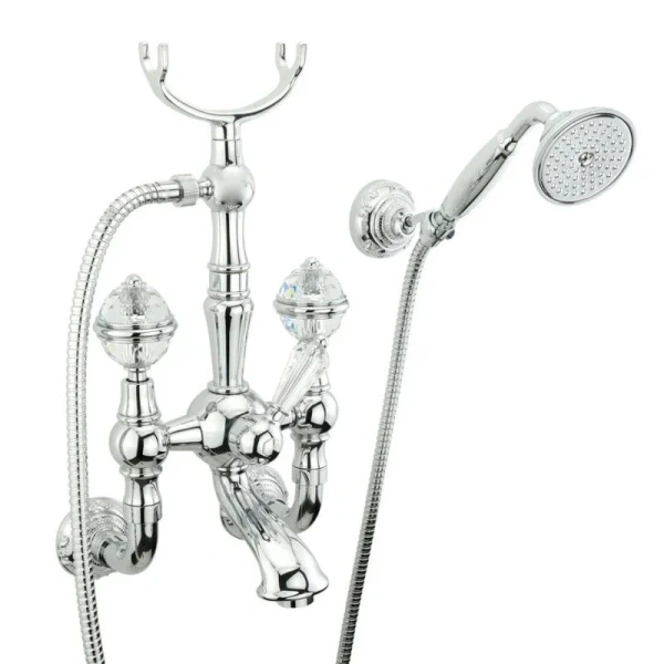 Смеситель для ванны Migliore Cristalia настенный - фото 3