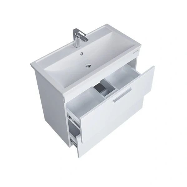 Тумба под раковину напольная Grossman Neo 80 см белая - фото 3