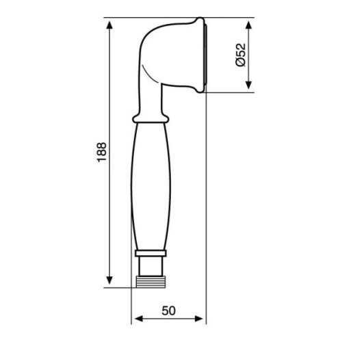 Душевая лейка Emmevi C02403 - фото 4